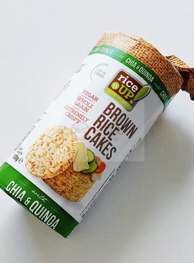 甘齿记糙米饼进口代餐brown rice cakes