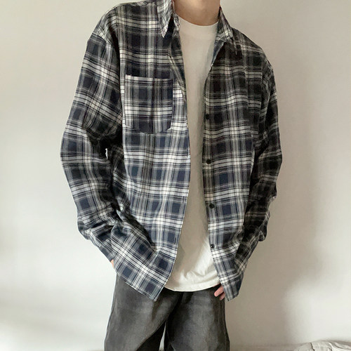 Galaxy01cityboy格子衬衫