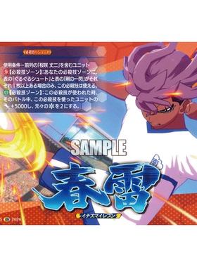 VG EXRRR/IZR DZ-BT15/EX35 春雷