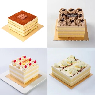凯司令咖啡白脱玉兰白脱牛奶奶油生日蛋糕提拉米苏上海同城速递