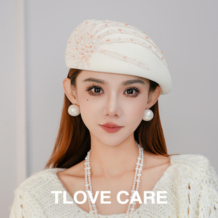 户外休闲贝雷帽 舒适韩版 z219女士秋冬季 新款
