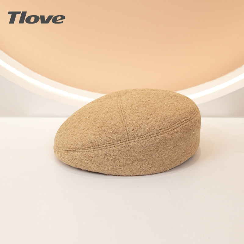 9650+TLOVE 新款时尚百搭羊毛贝雷帽,服饰配件/皮带/帽子/围巾,帽子,淘宝优惠券,粉丝福利购,淘宝优惠卷