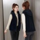 珊瑚绒马甲女2025秋冬新款 抓绒衣马夹背心宽松保暖摇粒绒坎肩外套