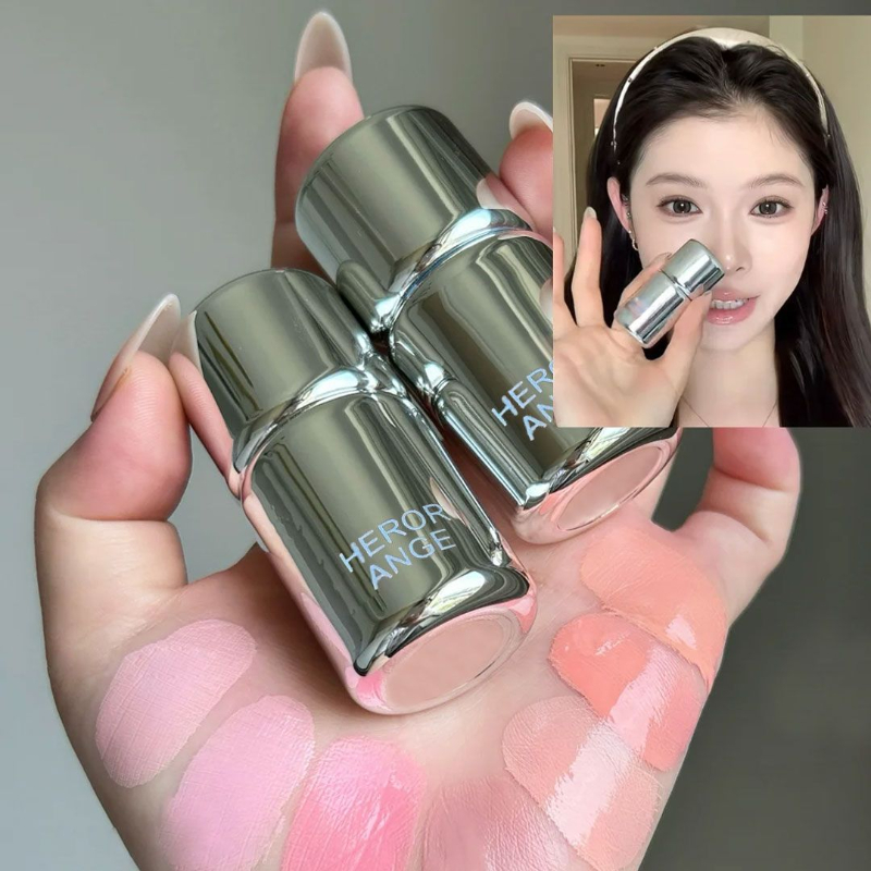 好水光!液体腮红液膏泥膨胀收缩提亮水光感哑光裸妆氛围女平价