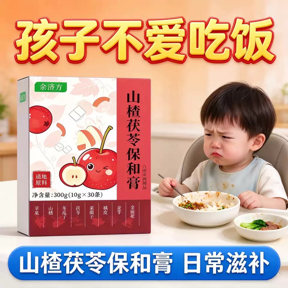 保和膏wdd山楂茯苓草本倾城保和膏儿童食调酸甜非遗工艺官方正品