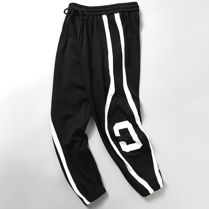 新加肥加大码大长裆运动裤男长裤肥佬宽松高腰休闲卫裤小脚350斤