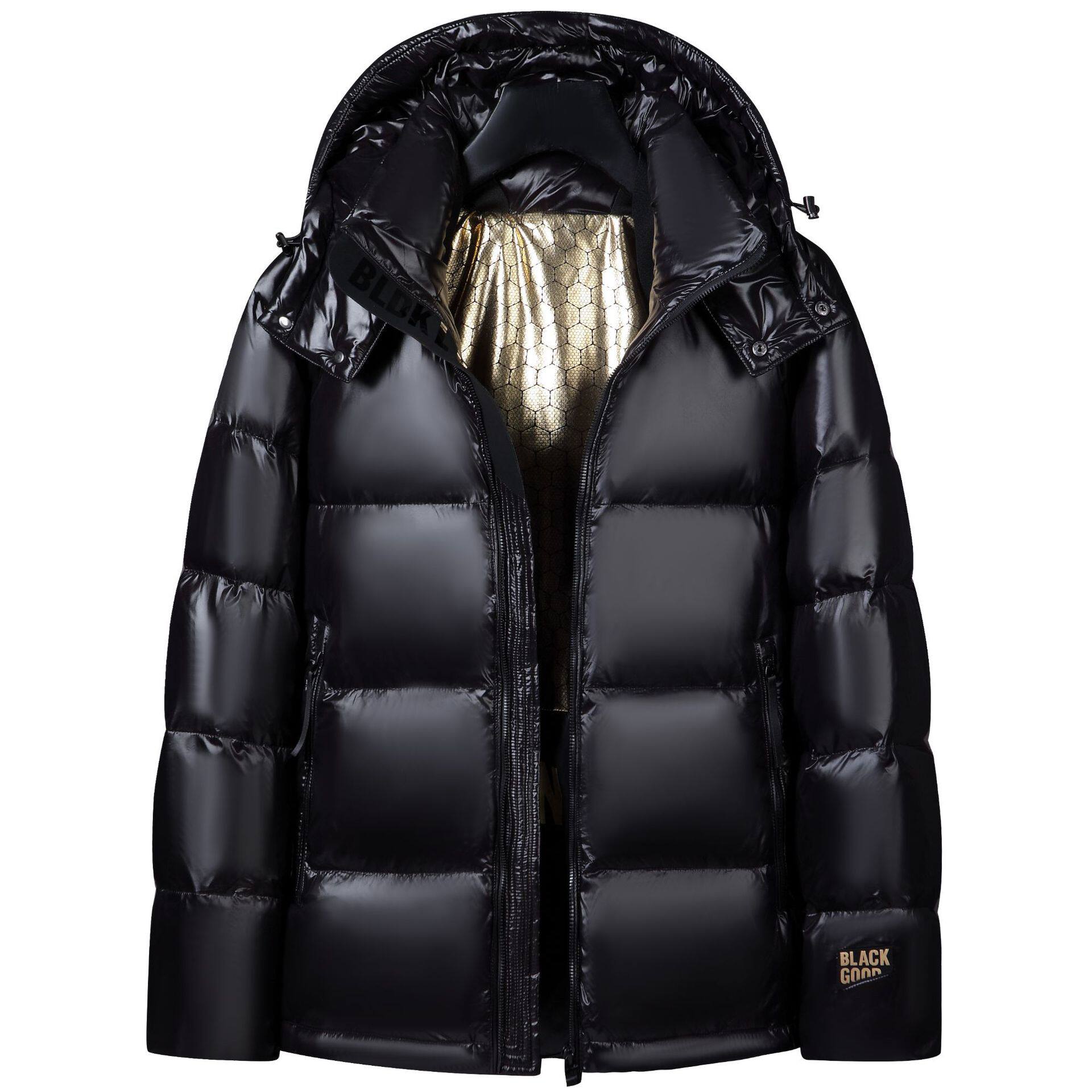 12X大码黑金羽绒服加肥加大码冬休闲胖胸130-172外套特体保暖男装