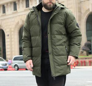 冬男士大码羽绒服防寒