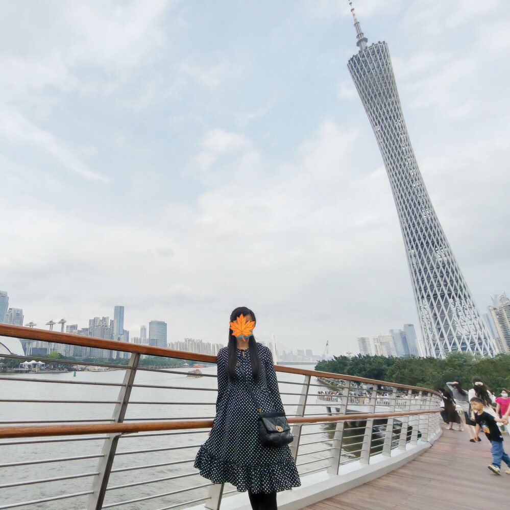 波点雪纺长袖连衣裙荷叶边收腰绑带赫本A型显瘦打底裙子夏春秋装