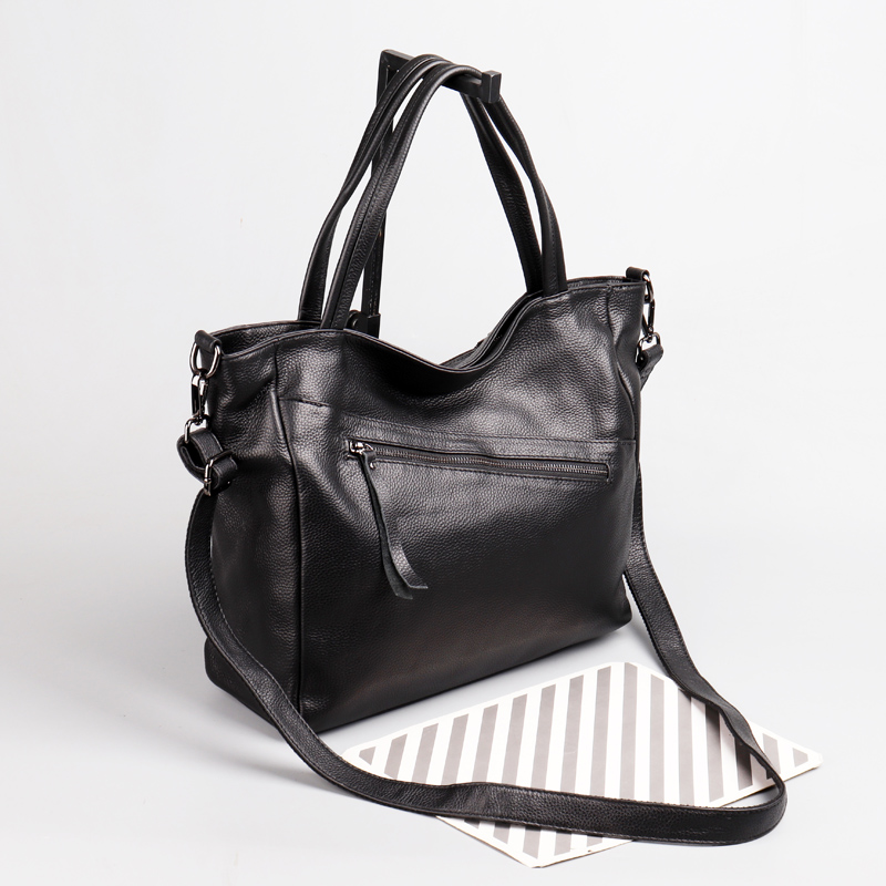 真皮牛皮软皮单肩斜挎大包包