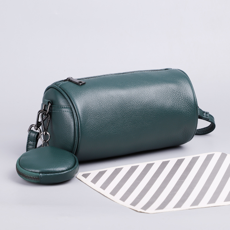 YELODE时尚休闲软皮波士顿包小包