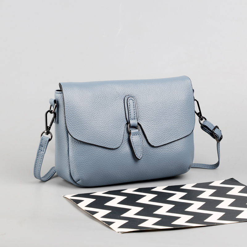 YELODE软皮小方包女士牛皮小包