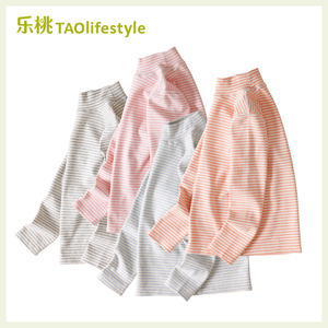 乐桃有机棉儿童厚款半高领衫青少年学生春秋冬打底衫长袖上衣