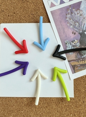 6个装创意箭头ins图钉工字钉卡通创意毛毡板扎钉软木板按钉照片墙