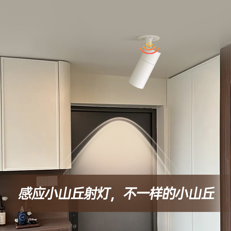 入户门感应灯+彩虹小山丘射灯