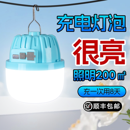 顺丰包邮！超亮充电照明灯