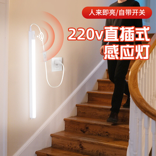 楼梯感应灯led插电夜间自动人来即亮人走即灭门口楼道过道照明灯