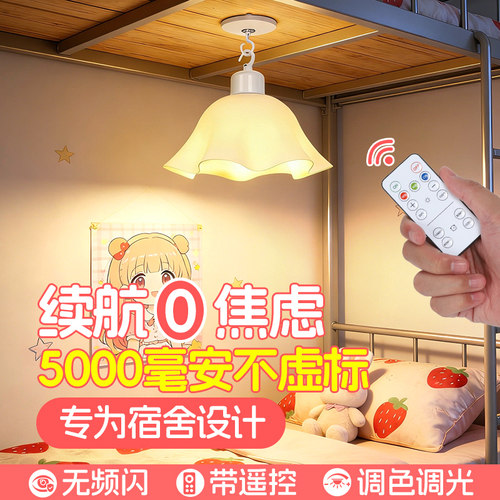 【1万+种草】宿舍床上充电小夜灯