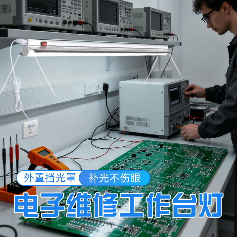 【柔光护眼】电子维修工作台灯