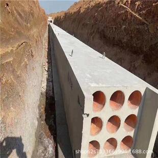 混凝土预制电力排管MPP电缆管预制基础街道市政工程电缆槽