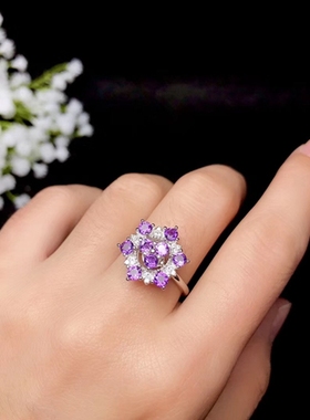 旋转碧玺翡翠祖母绿戒指空托