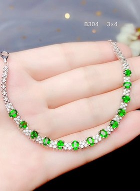 s925银13粒裸石镶嵌等翡翠蛋面