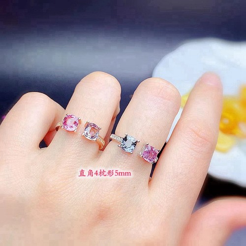 女纯银戒指空托流行百搭