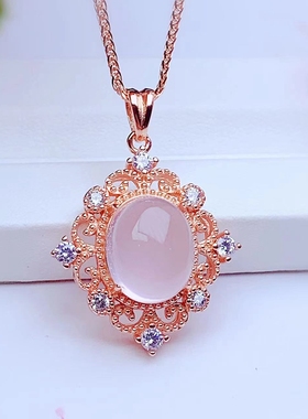 银女时尚新款S925吊坠空托银托