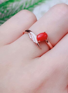 镶嵌碧玺翡翠水晶戒指空托