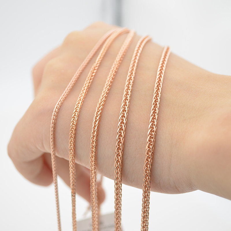 925银镀18k白金色玫瑰金色肖邦链项链锁骨链配吊坠用时尚毛衣链|ruв категории Украшения,ювелирные изделия, ожерелье - от Buy2taobao.com для оказания профессиональной услуги покупки агента Taobao