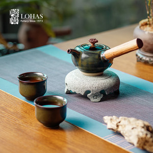 陆宝高端中式艺术陶瓷茶具茶壶茶杯经典收藏茶叶末釉商务礼品年终