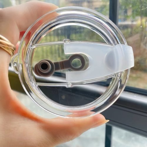 杯盖儿童牛奶杯专用吸管通用杯盖吸管杯盖子配件玻璃硅胶食品级