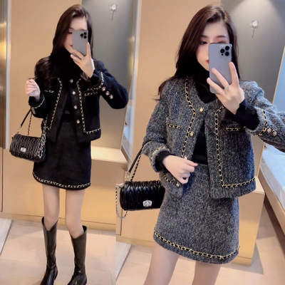 2025年秋冬小香风时尚套装