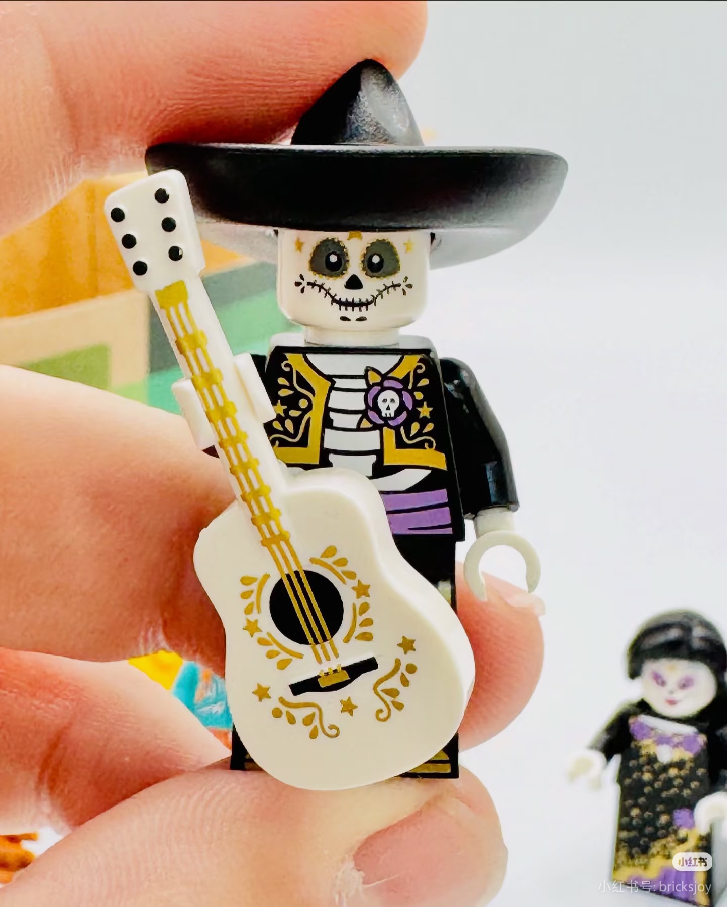 LEGO乐高小人仔2025 BAM人仔万圣节新款瞌睡男孩女巫亡灵