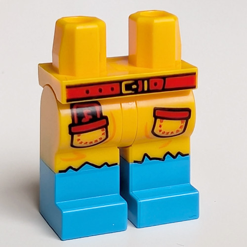 LEGO乐高人仔970c00pb1677 男女孩 通用 穿搭 裤子 腿部 旅游拍照