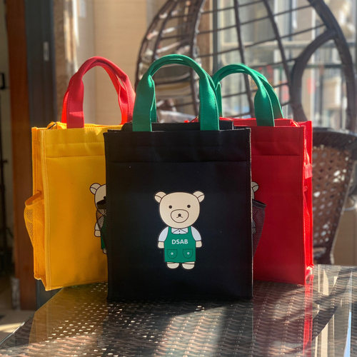 小学生A4手提袋儿童帆布书包耐用