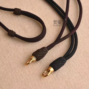 泰国原版纯手工编织佛牌专用挂绳八宝罗盆编织绳快拆扣唐卡吊坠绳