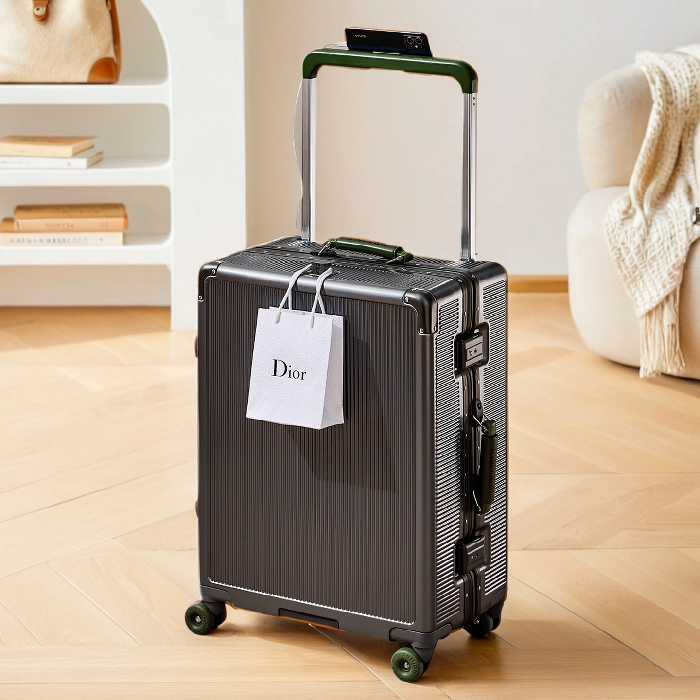 20寸行李箱女万向轮轻便密码旅行箱结实耐用静音大容量高颜值加厚