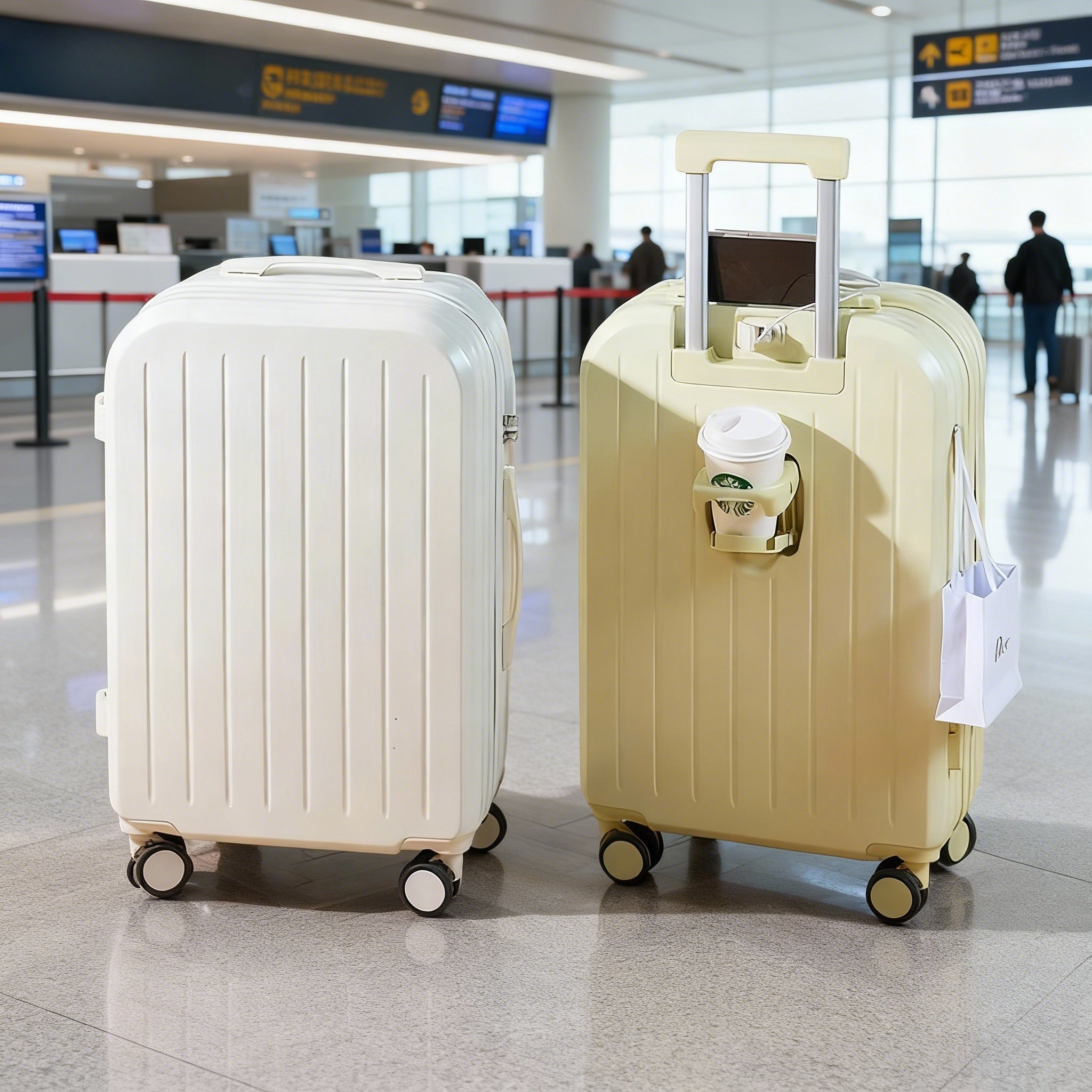 2025新款硬壳拉杆箱行李箱轻便密码旅行箱万向轮轻便20寸登机箱