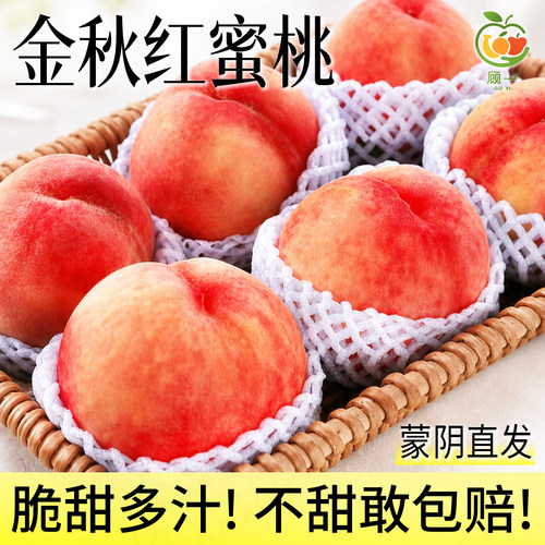 【蒙阴新果】金秋红蜜桃水蜜桃