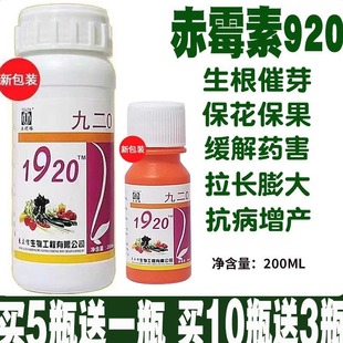 赤霉素920生长调节剂赤霉酸拉长拉直膨大催芽保花保果生根解药害