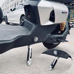 Mz改装 适用九号MMAX2 F90M95 可调感应边撑 110猎户座F2z