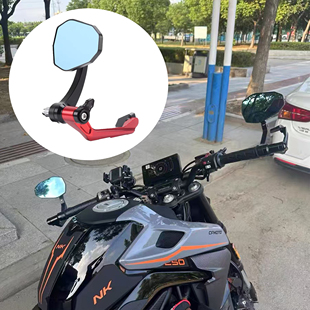 适用KTM390手把镜450 800NK250duke790 Z900摩托车改装手把后视镜
