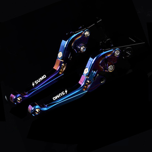 适用于24-25KTM改装牛角RC390刹车拉杆DUKE390离合可调手把手拉杆