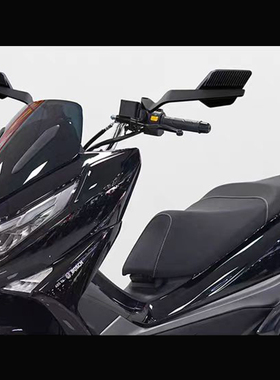 适用豪爵DF150/DR150/DR160/XCR300改装定风翼后视镜 刀锋反光镜