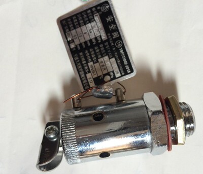 上海三申手提式压力蒸汽灭菌器医用高压消毒锅安全阀放气阀0.165