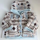 宝宝保暖上衣儿童外套男女童洋气衣KK 小乐妈咪 绒绒外套