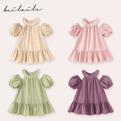 蓓莱乐女吊带裙/背心裙公主夏季