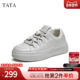 新款 Tata他她厚底休闲板鞋 CBT01CM4 运动鞋 2024冬季 女鞋 百搭小白鞋