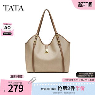 TATA他她包包2025冬简约单肩包通勤托特包女新款 单肩包LB331CX5